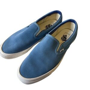 Vans Classic Slip-On Blue Suede